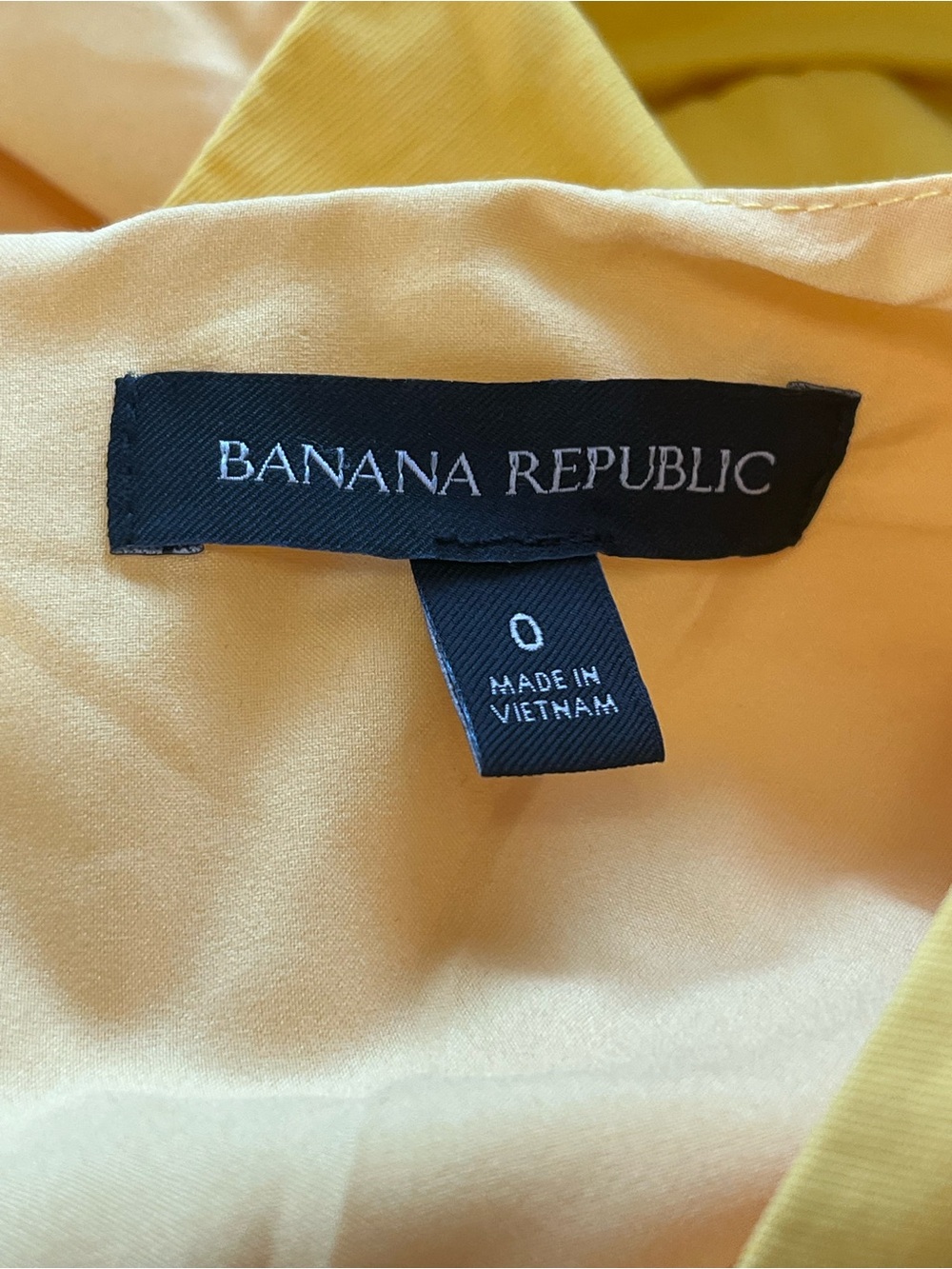 Banana Republic open back deep vneck puff sleeves Dress - size 0 - Picture 7 of 7